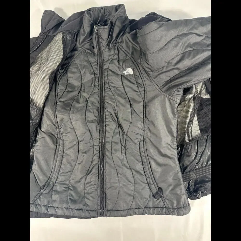 The North Face Hyvent 2-1 Windbreaker Down Puffer Winter Womens Jacket Size M - Picture 11 of 11